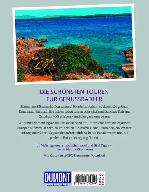 Dumont Reise Vlg GmbH + C Radreisen & Radtouren*DUMONT Bildband Fahrradtouren in Europa