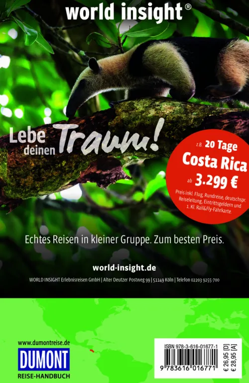 Dumont Reise Vlg GmbH + C Reiseführer-DUMONT Reise-Handbuch Reiseführer Costa Rica