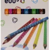 eagle kreativ Buntstifte*edu³ Jumbo tri Buntstifte, 12er Set inkl. Spitzer