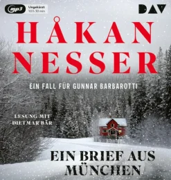 Ein Brief aus München. Ein Fall für Gunnar Barbarotti*Der Audio Verlag GmbH New