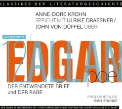 Ein Gespräch über Edgar Allen Poe - Der entwendete Brief und Der Rabe*Diwan Hörbuchverlag Clearance
