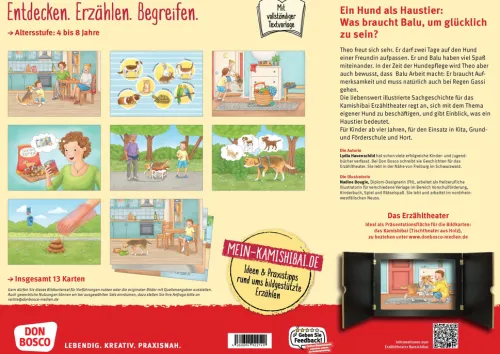 Don Bosco Medien GmbH Hobby & Lifestyle-Ein Hund als Freund. Leben mit einem Haustier: viel Freude - viele Aufgaben. Kamishibai Bildkartenset