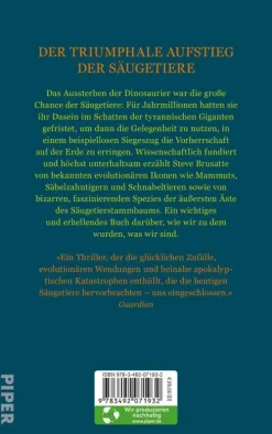 Piper Verlag GmbH Biologie-Eine neue Geschichte der Säugetiere