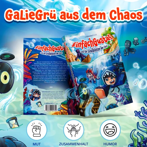 BrainBook UG Kinder- & Jugendbücher|6-10 Jahre*EinfachGustaf und die Schallplatten der Zeit