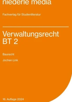 Niederle, Jan Media Ingenieurwissenschaft-Einführung in das Verwaltungsrecht (BT) 2