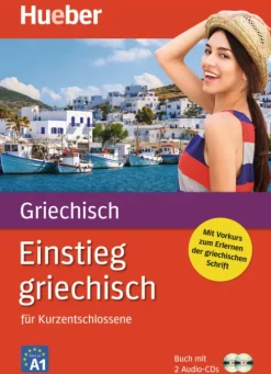 Hueber Verlag GmbH Griechische Bücher*Einstieg griechisch. Paket: Buch + 2 Audio-CDs