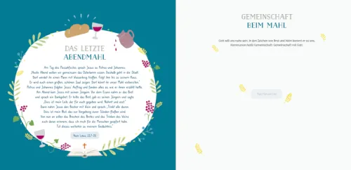 Eintragalbum - Meine Erstkommunion (petrol)*Coppenrath New