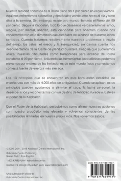 Kabbalah Centre International Spanische Bücher-El Poder de la Kabbalah