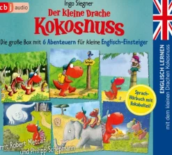 Kinder cbj audio Kinder- & Jugendbücher·Kinderbeschäftigung|Kinder- & Jugendbücher·Nach Alter-Englisch lernen mit dem kleinen Drachen Kokosnuss - Die große Box mit 6 Abenteuern für kleine Englisch-Einsteiger
