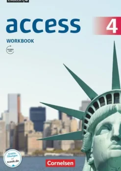 Cornelsen Verlag GmbH Nach Schulform·Gymnasium|Nach Schulform·Gesamtschule*English G Access Band 4: 8. Schuljahr - Allgemeine Ausgabe - Workbook mit Audios online