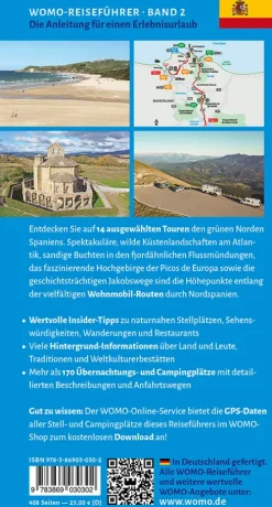 Womo Camping-Entdeckertouren mit dem Wohnmobil Nordspanien