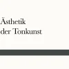 Entwurf einer neuen Ästhetik der Tonkunst*Suhrkamp Verlag Sale