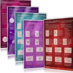 LoveBase-Media Achtsamkeit & Gesundheit-[5er Set - 2020] G-Punkt-Massage, Yoni-Massage, Lingam-Massage, Sanfte Klitorismassage, Weibliche Ejakulation