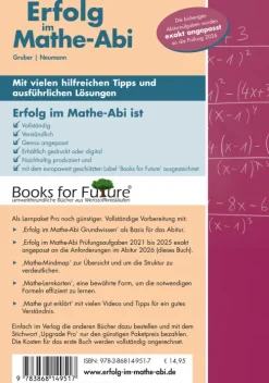 Freiburger Verlag Abi Trainer·Mathematik-Erfolg im Mathe-Abi 2026 Hessen Grundkurs Prüfungsaufgaben 2021 bis 2025
