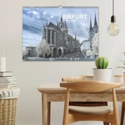 Calvendo Wandkalender*Erfurt - Infrarotfotografien von Kurt Lochte (Wandkalender 2026 DIN A3 quer), Monatskalender