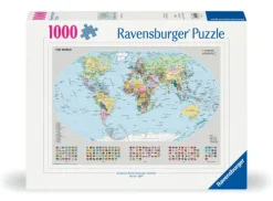 Erwachsenenpuzzle 1000 Teile - Politische Weltkarte*Ravensburger Spieleverlag