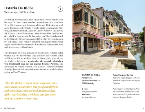 ZS Verlag Hotel- & Restaurantführer-Essen, Trinken, Erleben - Venedig