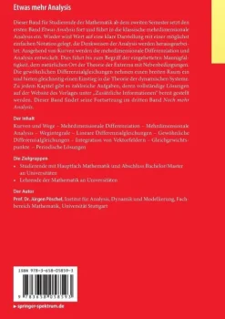 Springer-Verlag GmbH Mathematik-Etwas mehr Analysis
