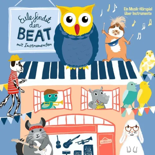 Kinder Universal Family Entertai Kinder- & Jugendbücher·Reime & Lieder-Eule findet den Beat 4 - mit Instrumenten