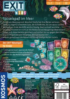 Kosmos Spiele Familien- & Gesellschaftsspiele*EXIT® - Das Spiel - Kids: Rätselspaß im Meer