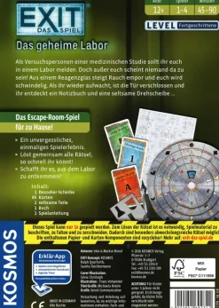 Franckh-Kosmos Familien- & Gesellschaftsspiele*EXIT - Das Spiel: Das geheime Labor