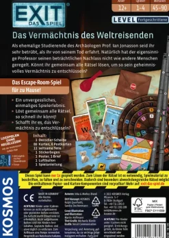 Franckh-Kosmos Familien- & Gesellschaftsspiele*EXIT® - Das Spiel: Das Vermächtnis des Weltreisenden