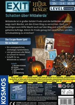 Franckh-Kosmos Familien- & Gesellschaftsspiele*EXIT - Das Spiel: Der Herr der Ringe - Schatten über Mittelerde
