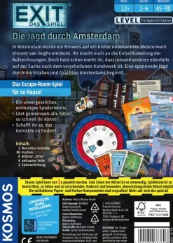 Franckh-Kosmos Familien- & Gesellschaftsspiele-EXIT® - Das Spiel: Die Jagd durch Amsterdam