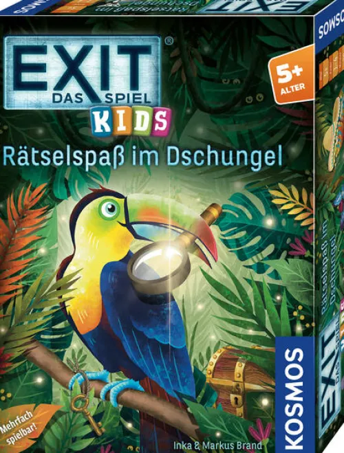 Franckh-Kosmos Familien- & Gesellschaftsspiele*EXIT® - Das Spiel Kids: Rätselspaß im Dschungel