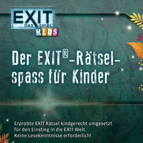 Franckh-Kosmos Familien- & Gesellschaftsspiele*EXIT® - Das Spiel Kids: Rätselspaß im Dschungel