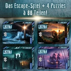 EXIT®-Das Spiel+Puzzle Das Gold der Piraten*Franckh-Kosmos Outlet