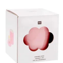 EYE CANDY Keramik Dose mit Deckel, Höhe 12 cm, Ø 8 cm*RICO-Design tap Sale