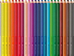 Faber-Castell GmbH&Co. Buntstifte-Faber-Castell Buntstift Jumbo Grip 16er Metalletui