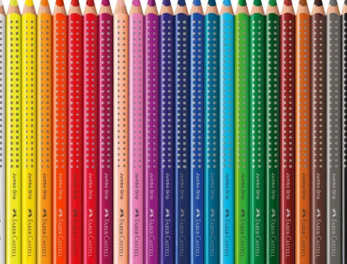 Faber-Castell GmbH&Co. Buntstifte-Faber-Castell Buntstift Jumbo Grip 16er Metalletui