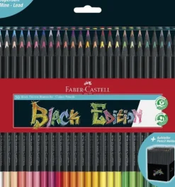 Faber-Castell Buntstifte*Buntstifte Black Edition 50er Kartonetui
