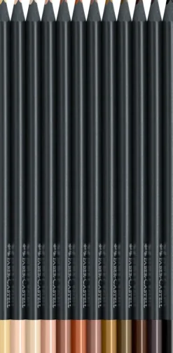 Faber-Castell Buntstifte*Buntstifte Black Edition Skin Tones 12er Set