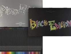 Faber-Castell GmbH&Co. Buntstifte-Faber-Castell Buntstifte Black Edition 36er Metalletui