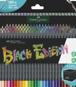 Faber-Castell Buntstifte*Buntstifte Black Edition 100er Set