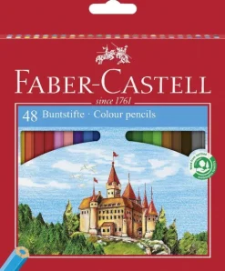 Buntstifte Castle, 48er Set*Faber-Castell Outlet