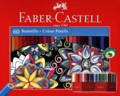 Faber-Castell Buntstifte-Buntstifte Castle 60er Set