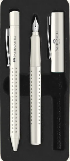 Faber-Castell Füller & Tinte-Füller M/Set Grip 2010 coconut milk