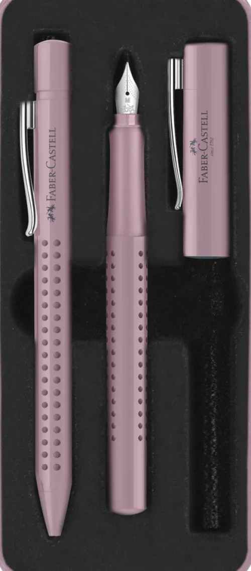 Füller M/Set Grip 2010 rose shadows*Faber-Castell Hot