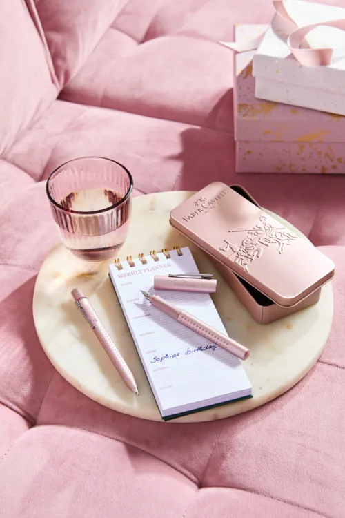 Füller M/Set Grip 2010 rose shadows*Faber-Castell Hot