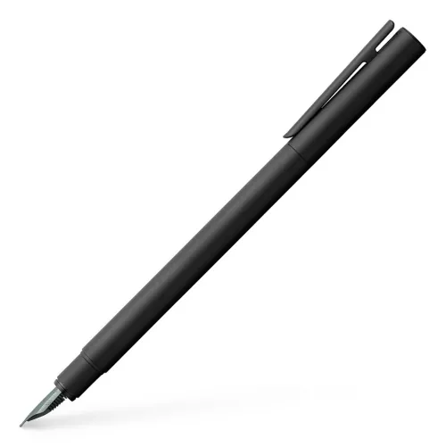 Faber-Castell Füller & Tinte-Füller Neo Slim Metall Schwarz, schwarz, B