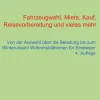 BoD - Books on Demand Camping-Fahrzeugwahl, Miete, Kauf, Reisevorbereitung und vieles mehr