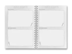 familia Verlag Liebe & Hochzeit*familiawedding black-Doodle- Design XXL Gästebuch zur Hochzeit