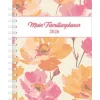 Neumann Verlage GmbH & Co Buchkalender*Familienplaner-Buch Bright Flowers 2026 - Diary - Buchkalender - Taschenkalender - 17,5x23,1