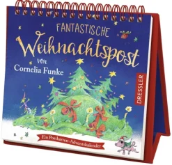 Dressler Postkartenkalender*Fantastische Weihnachtspost von Cornelia Funke