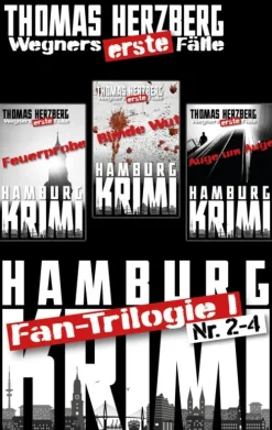 BookRix Anthologien-Fantrilogie I: Wegners erste Fälle (Teil2-4)