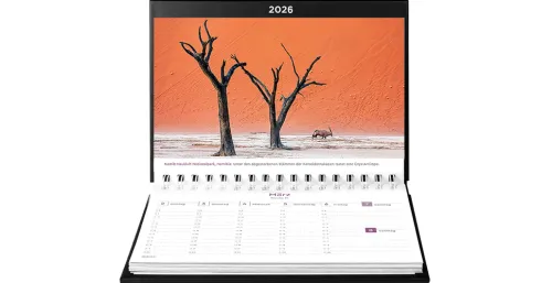 Kunth Verlag Wochenkalender*Farben der Erde - KUNTH Tischkalender 2026